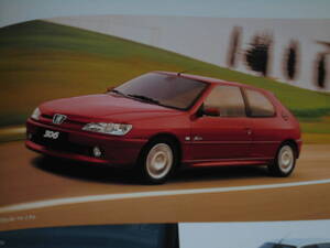 ★1999 プジョー ラインナップ カタログ▲PEUGEOT 206 XT XS 106 S16 306 XSi ブレーク カブリオレ スタイル▲406 クーペ 607 ラインアップ