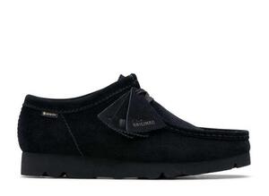 Clarks Wallabee GORE-TEX "Black Suede" 26cm 26179251