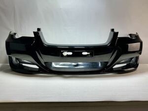 S-2204 レガシィ フロントバンパー BP5 BL5 後期 FRP製 ブラックメタリック系 社外 SUBARU 11.20