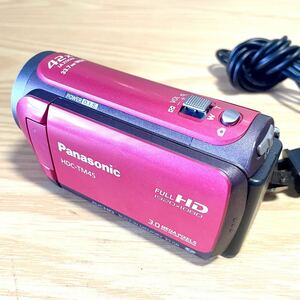 1円〜 HDC-TM45 ベリーピンク Panasonic デジタルビデオカメラ 本体 パナソニック 