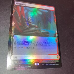 foil 特別観覧室　ギャザリング mtg ゼンティカー　エクスペディション