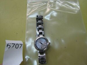 6707　【ジャンク品】不動品■SEIKO セイコー レディース腕時計 2針 ピンク文字盤 SOLAR