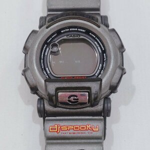 [動作未確認品]　CASIO　G-SHOCK　DW-003　デジタル　シルバーカラー　グレー　dj spooky