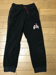 JORDAN KID’S FLEECE PANTS size-S/128-140cm(平置き27股下57) 中古(美品) 送料無料 NCNR