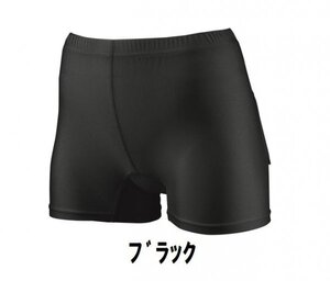 新品 テニス インナーパンツ 黒 ブラック XLサイズ 子供 大人 男性 女性 wundou ウンドウ 1790 送料無料