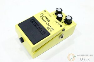 [良品] BOSS SD-1 SUPER OverDrive マイルドかつ絶妙なクランチトーンが魅力/ブースターとしても優秀 [UK750]