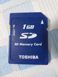 東芝 SDメモリーカード 1GB