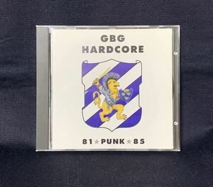 V.A GBG HARDCORE PUNK 81-85 スウェーデン ハードコアパンク Swedish HARDCORE PUNK ANTICIMEX DISARM ABSURD 輸入盤 委託品