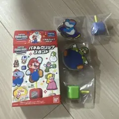 マリオ　パネルクリップスタンド　バルーンルイージ　みずいろヨッシー