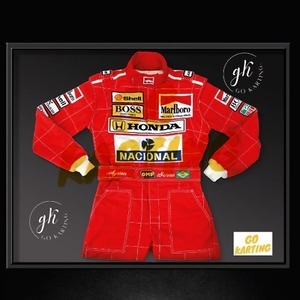 海外　限定品　送料込み　アイルトン・セナ　Ayrton Senna　 レーシングスーツ　サイズ各種 12