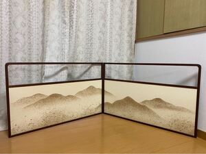 茶道具 風炉先屏風 遠山 屏風 衝立 紙箱入り