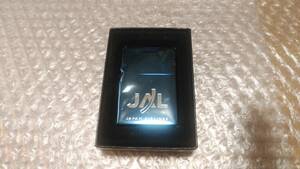 未開封 日本航空　JAL　Zippo 2002年製 ブルーチタン