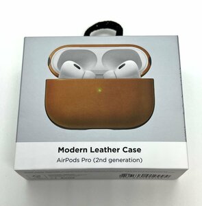 NOMAD社製 AirPods Pro (第2世代)用 レザーケース(English Tan)