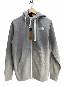 THE NORTH FACE◆ジップパーカー/S/コットン/GRY/無地/NT12340