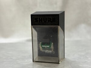 △4639　ジャンク品　オーディオ機器　カートリッジ　SHURE N44-3　シュアー　ケース付き