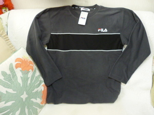 ☆未使用 FILA☆フィラ フリース？ 長袖 Tシャツ M