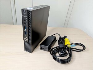 1円スタート DELL ミニPC OptiPlex 3060Micro Windows11正式対応CPU RAM8GB SSD128GB 送料無料 置き場所にお困りの方に 手乗りサイズPC