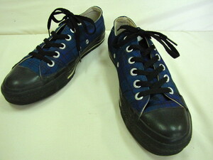 S9＊MADE IN USA 90s コンバースCONVERSE ALLSTAR オールスター チェック柄　ブラックソール