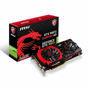 MSI GTX 980TI GAMING 6G グラフィックスボード VD5769 GTX 980TI GAMING 6G