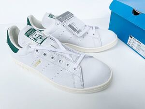 デッド!! 希少!! 新品 19年 adidas STAN SMITH スタンスミス ホワイト レザー 白 × 緑 天然皮革 us 12 / 30 ㎝ 箱付き