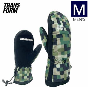 ○22-23 TRANS FORM THE BUDGET SMUGGLER MITTEN カラー:DIGI CAMO Mサイズ トランスフォーム スキー スノーボード　グローブ