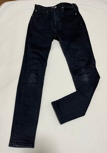 MOUSSY/マウジー　24　ブラック　黒　HIGH WAIST BLACK SKINNY JEANS ハイウエストストレッチスキニーデニム