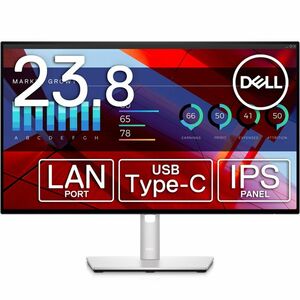 Dell U2422HE 23.8インチ USB-C ハブ モニター ディスプレイ (3年間無輝点交換保証/FHD/IPS 非光沢/USB-