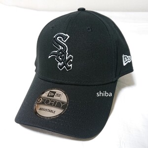 NEW ERA ニューエラ 正規品 9Forty キャップ 帽子 ブラック 黒 白 シカゴ ホワイトソックス CWS MLB BW