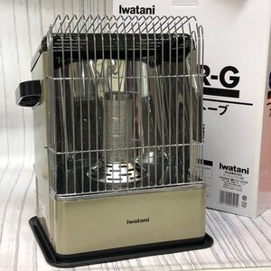 m001L J(120) Iwatani イワタニ CB-HPR-G カセットガスストーブ デカ暖 シャンパンゴールド 新品同様 キャンプ アウトドア 災害対策