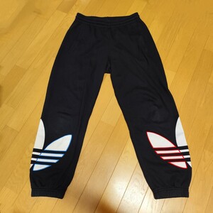 アディダスオリジナルス adidas Originals アディカラートリコロールスウェットパンツ ブラック L GN3574 