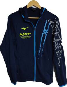 ミズノ MIZUNO N-XT スウェットフーディ ポリエステル ネイビー S 紺 メンズ NXT 男性 男 スウェット フード パーカ パーカー