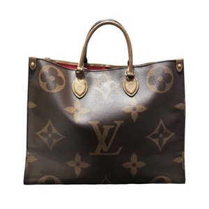 ルイ・ヴィトン LOUIS VUITTON オンザゴーGM M45320 モノグラム・ジャイアント トートバッグ ユニセックス 中古