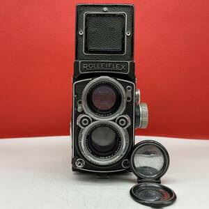 □ ROLLEIFLEX 二眼レフカメラ フィルムカメラ DBP DBGM Heidosmat / Schneider-Kreuznach Xenotar F2.8 80mm ジャンク ローライフレックス