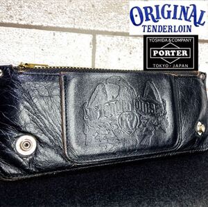 【一円】【即決あり】【超希少】テンダーロイン　ポーター　tenderloin porter T-WALLET トラッカーウォレット　キムタク　木村拓哉　財布