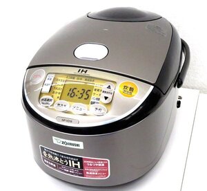 ZOJIRUSHI/象印 極め炊き IH炊飯ジャー 一升/10合炊き 炊飯器 NP-VD18型/TA ブラウン 2014年製