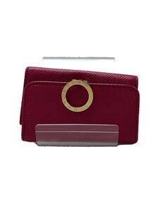 BVLGARI◆キーケース/レザー/RED/レディース/6連/※2個欠品