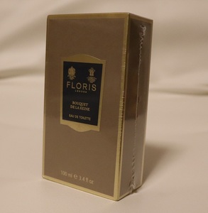 イギリス製！都内デパートで購入！★FLORIS フローリス★オード・トワレ　ブーケ・ドゥ・ラ・レーヌ★100ｍｌ★　プレゼントに