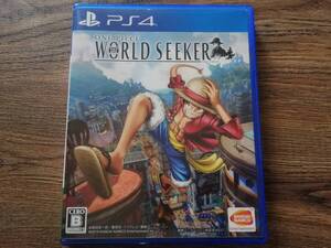 【即決&動作確認済】 ONE PIECE WORLD SEEKER（ワンピース ワールドシーカー） / アクションアドベンチャー / PS4ソフト