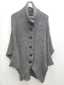 ◇ AZUL BY MOUSSY アズールバイマウジー ハイネック 長袖 カーディガン サイズＦ グレー系 レディース P