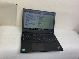 Lenovo レノボ ThinkPad P53 i7 第9世代 インテル Core i7-9750H メモリ4GB レノボ ノート パソ ジャンク品