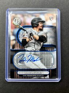 【Wade Meckler】 2024 Topps Tribute Rookie Auto /150 直書き RC Giants！