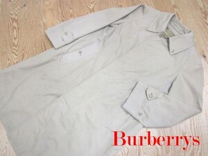 ★バーバリー Burberry★メンズ ウールライナー付き 裏ノバチェック ステンカラーコート ベージュ サイズM★R61201001B