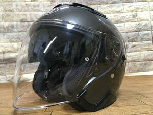 SHOEI J-CruiseⅡガンメタリック色 インナーバイザー装備 2019/08製造品 57ｃｍ Mサイズ 