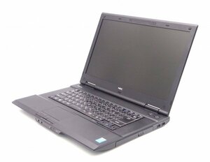 【ジャンク品/部品取り用 】ノートPC NEC VersaPro VK26TX-N 第4世代 Core i5 メモリなし/HDDなし 起動不良 ＠J124