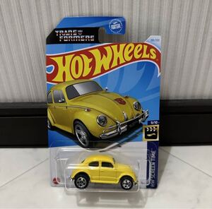 日本未発売 Hotwheels トランスフォーマー バンブルビー ホットウィール フォルクスワーゲン ビートル TRANSFORMERS BUMBLEBEE 黄色 yellow