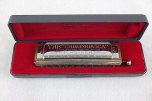 ☆ M.HOHNER CHROMONICA クロマチックハーモニカ ハーモニカ 中古 現状品 241107M4669