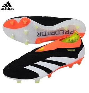 ・スピード発送 adidas PREDATOR ELITE LL FG スパイク式 サッカーシューズ IE1805(ブラック/ホワイト/ソーラーレッド)２６．０ＣＭ