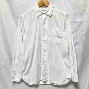 USA製 Gambert Custom Shirt 1LDK UNIVERSAL PRODUCTS ギャンバート ユニバーサルプロダクツ ホワイト 長袖 マチ付き シャツ アメリカ製 S