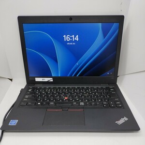 管理:ON-3296/ジャンク扱い/ LENOVO ThinkPad L380/Celeron 3965U/4GB/128GB/Win11/フルHD/MS Office