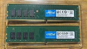 Crucial DDR4-3200 32GB KIT 中古